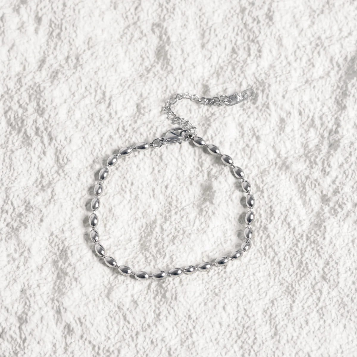 Pulseira Corrente Esferas - Prata