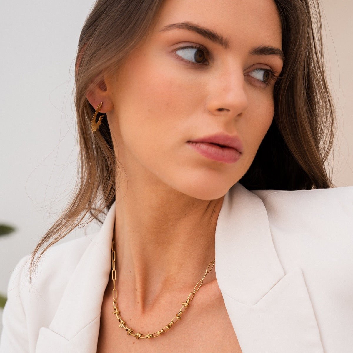 Colar Cairo Banhado em Ouro 18K